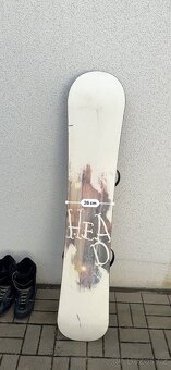 Snowboard komplet Head 163cm, vázaní, boty 45 EU - 15