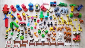 DUPLO BAGR, TRAKTOR, STROJE, AUTA, VLAK, figurky, dopllňky - 15