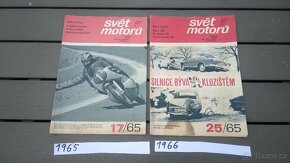 Jawa Čz Prodám série časopisů SVĚT MOTORŮ 1956- 1966 - 15