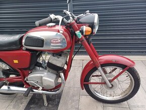 Jawa 350/634 první typ s TP - 15