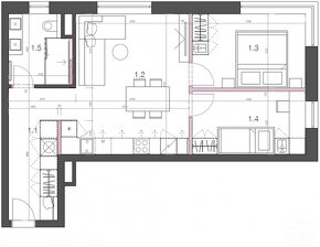 Pronájem bytu 3+kk s terasou, 60 m², Uherské Hradiště - 28.  - 15