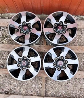 6x139.7 R16 originál disky Fiat Fullback - ET 38 - 15