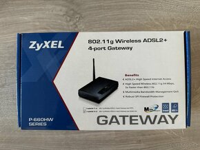 PRODÁM FUNKČNÍ MODEM ZYXEL P-660HW, Cena 199,- Kč - 15