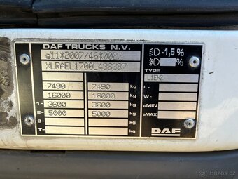 DAF LF 220 MANUÁL EURO VI + AGADOST D11-B1 - 16