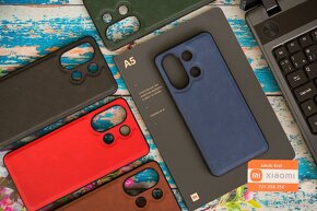 Pouzdra s koženkovými zády pro Xiaomi / Redmi / Poco - 16