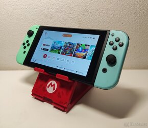 Nintendo Switch Animal Crossing + hra + bohaté příslušenství - 16