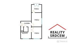 Pronájem bytu 3+1, 55 m2, ul. Zlepšovatelů, Ostrava - Hrabův - 16