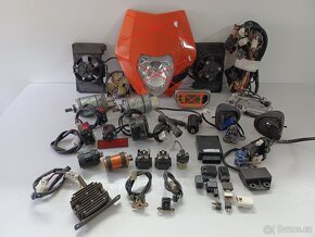 KTM LC4 640 - 620 KOLA, TLUMIČE, PUMPY, BRZDIČE - 16