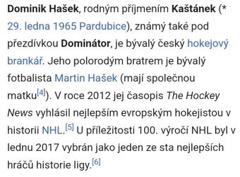 DOMINIK HAŠEK - Nabízím šálu z BUFFALO SABRES. - 16