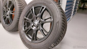 Alu kola 5x112 r16 škoda octavia zimní pneu - 16