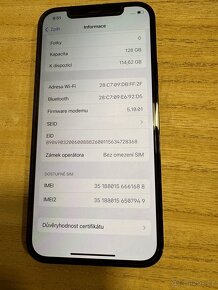 Apple iPhone 12 PRO, 128GB modrý - 16