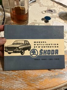 Manual Skoda 1050-120 francúzsky, Peugeot 203,403 atd - 16