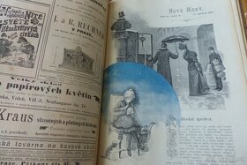Nové módy, svázaný módní časopis ročník 1894 - 16