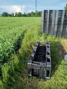 Plastové palety,nejpevnější,neprohýbají se,neboří do terénu - 16