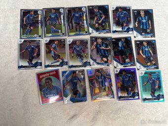 UEFA loty inserty , limity , base - 16