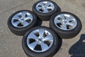 NOVÝ letní alu komplet Š.Superb III,VW Passat B8-215/55R17 P - 16