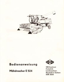 Kombajn E 517 katalog náhradních dílů - 16