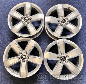 5x112 R17 originál alu disky Volkswagen Tiguan ET38 - 16