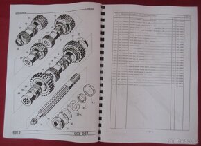 Liaz 151. 261 - 150.261 katalog ND a převod. Praga 10P80.36 - 16