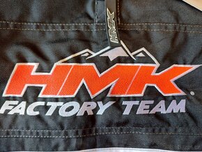 NOVÁ závodní moto bunda HMK factory team s membránou - 16