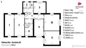 Prodej rodinného domu 163 m2, Kochánky - 16