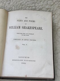 kompletní sbírka r.1843 William Shakespeare - 16