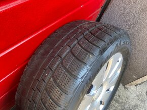 Original ALU kola Audi 16" 7J ET42 + letní pneu 255/55/R16 - 16