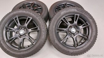 Alu kola 5x112 r16 škoda octavia zimní pneu - 16