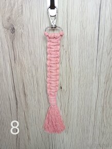 Macrame přívěsek/dekorace na zeď - 16