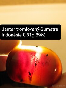 Jantary tromlované Sumatra - 16