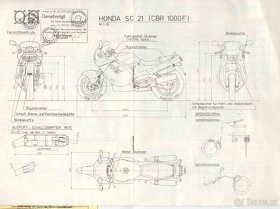 Honda CBR 1000F typ SC21 - 1. generace - 16