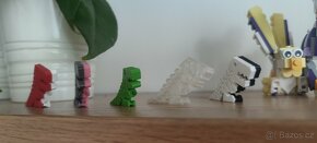 3D Chobotnice malé i velké, dinosauři, pokémoni - 16