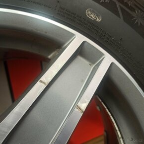 ALU kola Ronal 5x112, ET45, zimní pneu 235/60 R17 - 16