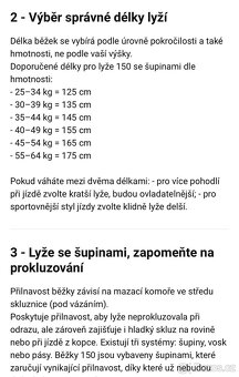 Dětské lyže-bezky,boty a hůlky - 16