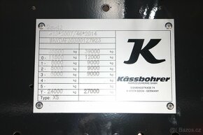 Nový návěs plachta Kässbohrer K.SCS M / 90 - 12 / 27 - 16