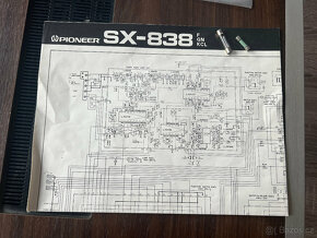 PIONEER SX-838 stereo receiver - TOP stav - 16