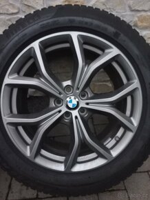 BMW X5 X6 sada 19" Styling 735, zimní pneu Pirelli 265/50 - 16