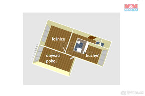 Pronájem bytu 2+1, 61 m², Jindřichův Hradec, sídliště Vajgar - 16