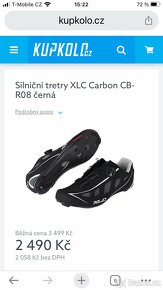 Silniční tretry XLC Carbon 42 + helma SIROKO HE CIRCUIT - 16