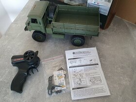 RC Military Truck GAZ WPL  B24 1/16 4WD zelený - 16