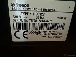 Kávovar Saeco PicoBaristo HD8927 - 16