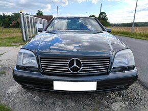 Mercedes CL500 C140 W140 1997 Xenon žádná rez - 16