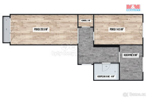 Prodej bytu 2+1, 60 m², Čáslav, ul. Jeníkovská - 16