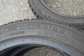 4ks NOVÉ zimní pneu 215/45R17 XL Semprerit Speed-Grip 5 - 16