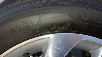 Prodám original letní alukola vw T-roc 5x112 215 55 17 - 16