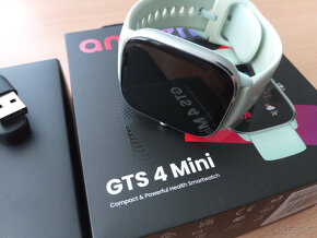 Amazfit GTS 4 Mini, Mint Blue, použité, záruka do 12.12.2024 - 16