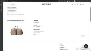 Gucci Savoy Medium Duffle Bag - 16