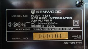 KENWOOD KA-701 "Legenda" - 17