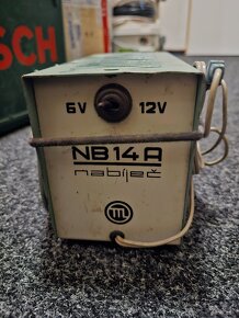 Retro nabíječ na veterána NB-14A – 6V/12V za 500,-Kč - 17