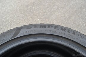 4ks NOVÉ zimní pneu 215/45R17 XL Semprerit Speed-Grip 5 - 17